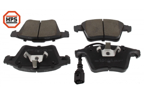 MAPCO Bremseklodser 67721hps foraksel for VW VAG