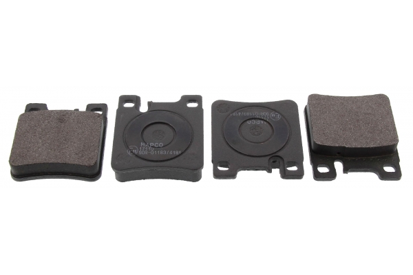 MAPCO Bremseklodser 6781 bagaksel for CHRYSLER MERCEDES-BENZ