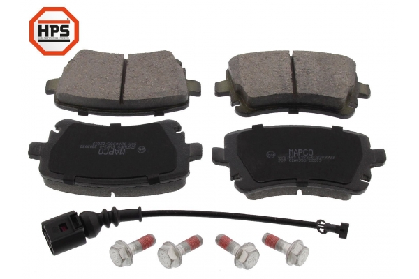 MAPCO Bremseklodser 6793hps bagaksel for VAG
