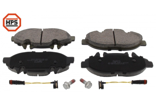 MAPCO Bremseklodser 6800hps foraksel for MERCEDES-BENZ