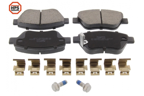 MAPCO Bremseklodser 6805hps foraksel for VAUXHALL OPEL