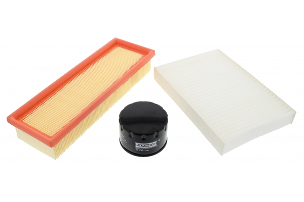 MAPCO Filter-sæt 68105 for LIGIER PEUGEOT HOREX PIAGGIO OPEL FORD GENERAL MOTORS FIAT LANCIA GMC CITROËN CHRYSLER DACIA MITSUBISHI NISSAN RENAULT JEE