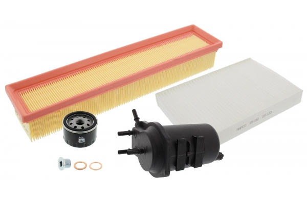 MAPCO Filter-sæt 68110 for LIGIER HOREX PIAGGIO VOLVO OPEL FORD GENERAL MOTORS FIAT ALFA ROMEO GMC MITSUBISHI NISSAN DACIA CITROËN RENAULT LADA JEEP