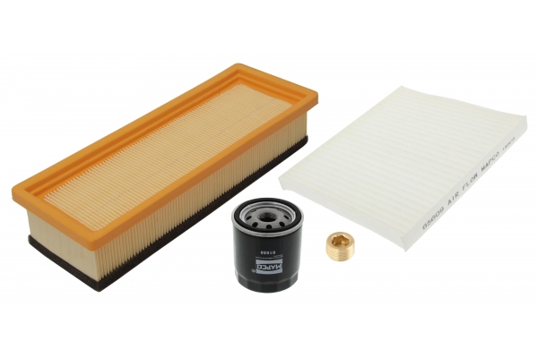 MAPCO Filter-sæt 68302 for CITROËN PEUGEOT OPEL VAUXHALL FORD FIAT VOLVO GENERAL MOTORS LANCIA NISSAN ALFA ROMEO FORD USA HONDA ISUZU MAZDA MITSUBISH