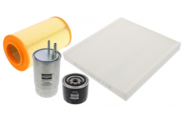 MAPCO Filter-sæt 68304 for IVECO FIAT PEUGEOT CITROËN