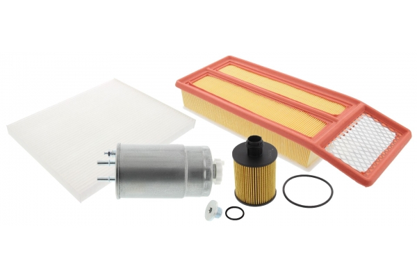 MAPCO Filter-sæt 68306 for CITROËN PEUGEOT OPEL FORD FIAT ALFA ROMEO LANCIA GENERAL MOTORS GMC SUZUKI