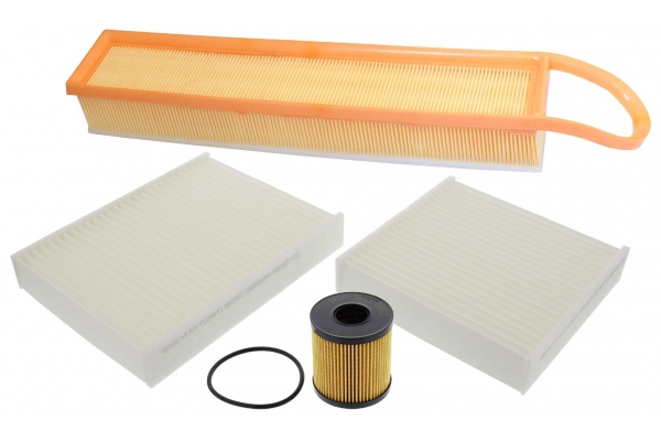 MAPCO Filter-sæt 68402 for FORD OPEL VOLVO PEUGEOT CITROËN TOYOTA LAND ROVER MITSUBISHI JAGUAR BMW MINI FIAT