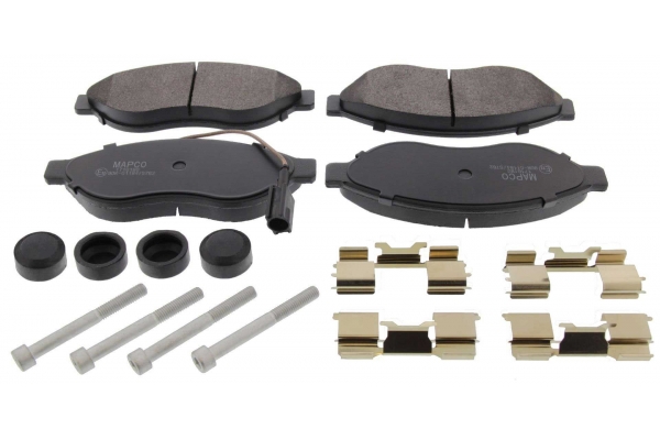 MAPCO Bremseklodser 68471 foraksel for PEUGEOT CITROËN FIAT OPEL