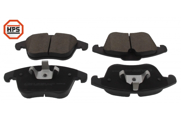 MAPCO Bremseklodser 6853hps foraksel for FORD VOLVO LAND ROVER