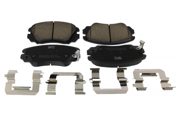 MAPCO Bremseklodser 6858hps foraksel for VAUXHALL CHEVROLET