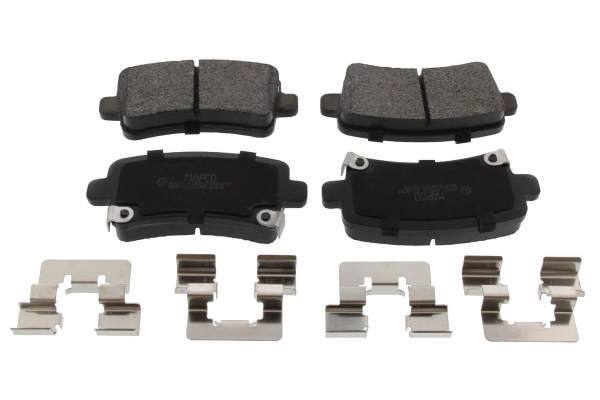 MAPCO Bremseklodser 6860 bagaksel for VAUXHALL OPEL
