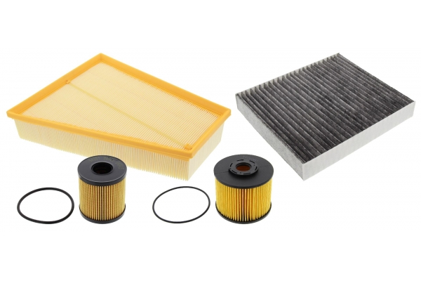 MAPCO Filter-sæt 68604 for PEUGEOT FORD OPEL VOLVO BMW CITROËN FIAT JAGUAR MITSUBISHI TOYOTA LAND ROVER
