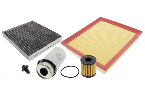 MAPCO Filter-sæt 68609 for LAND ROVER FORD OPEL VOLVO CITROËN JAGUAR MAZDA MITSUBISHI PEUGEOT TOYOTA FORD USA BMW FIAT
