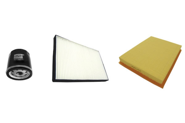 MAPCO Filter-sæt 68709 for OPEL SAAB GENERAL MOTORS CHEVROLET DAEWOO VAUXHALL