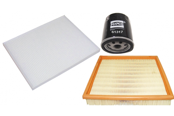 MAPCO Filter-sæt 68716 for OPEL SAAB CHEVROLET VAUXHALL DAEWOO GENERAL MOTORS