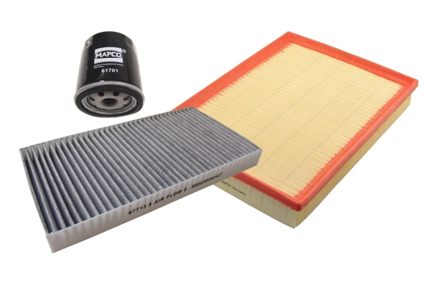MAPCO Filter-sæt 68717 for OPEL FIAT SAAB VAUXHALL GENERAL MOTORS