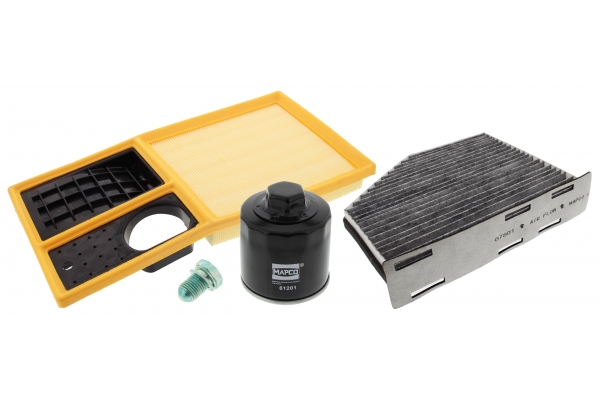 MAPCO Filter-sæt 68830 for CHRYSLER MITSUBISHI AUDI VW VAG