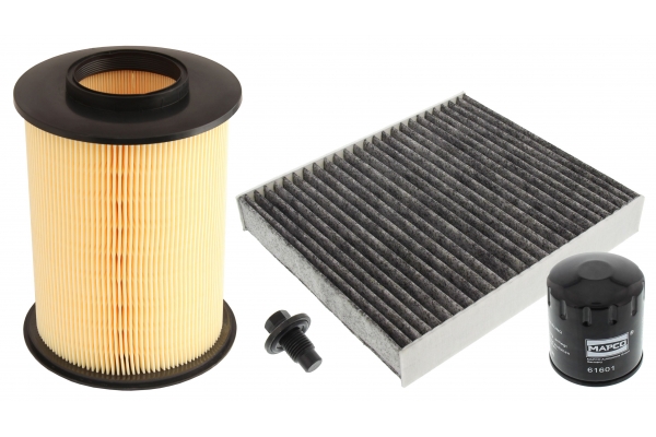 MAPCO Filter-sæt 68843 for FORD LAND ROVER VOLVO JAGUAR MAZDA FORD USA FIAT CITROËN