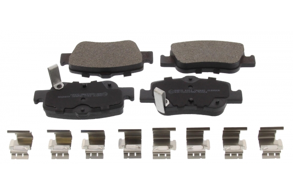 MAPCO Bremseklodser 6911 bagaksel for TOYOTA
