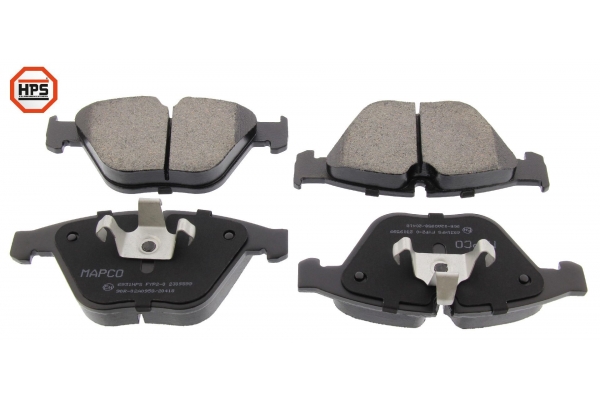 MAPCO Bremseklodser 6931hps foraksel for BMW