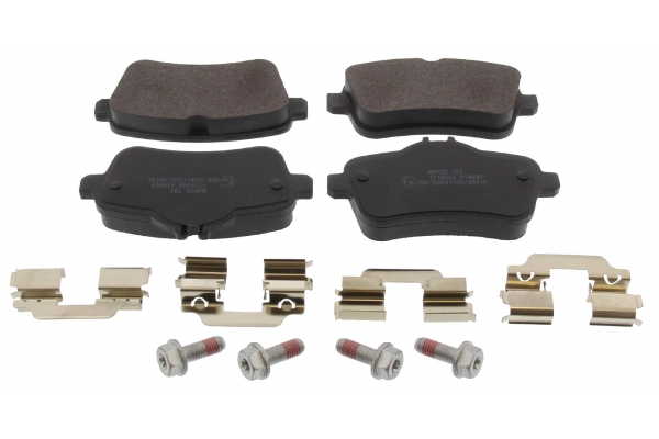MAPCO Bremseklodser 6951 bagaksel for MERCEDES-BENZ