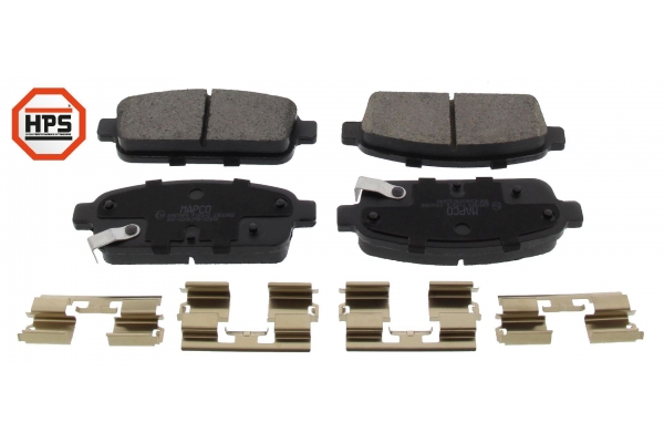 MAPCO Bremseklodser 6957hps bagaksel for OPEL CHEVROLET