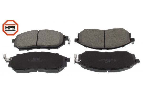 MAPCO Bremseklodser 6968hps foraksel for NISSAN INFINITI RENAULT