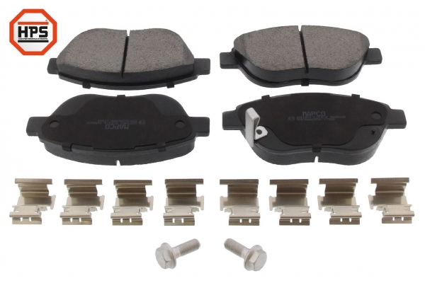 MAPCO Bremseklodser 6971hps foraksel for VAUXHALL FIAT