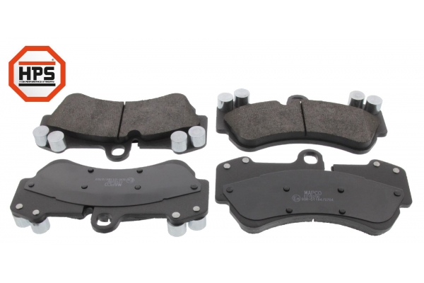 MAPCO Bremseklodser 6984hps foraksel for PORSCHE VAG