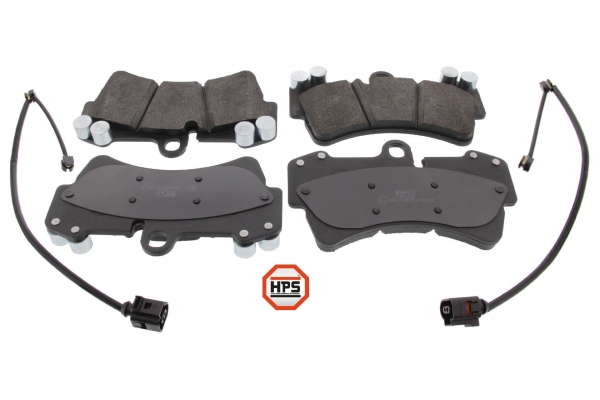 MAPCO Bremseklodser 6985hps foraksel for PORSCHE VAG