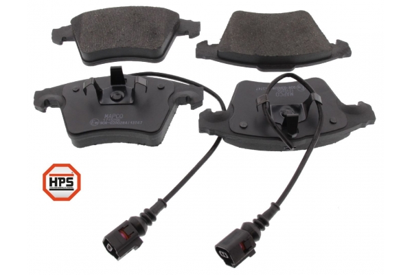 MAPCO Bremseklodser 6988hps foraksel for VW