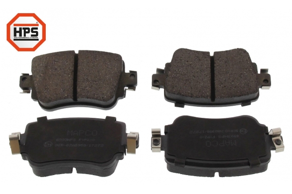 MAPCO Bremseklodser 6993hps bagaksel for AUDI VAG VW