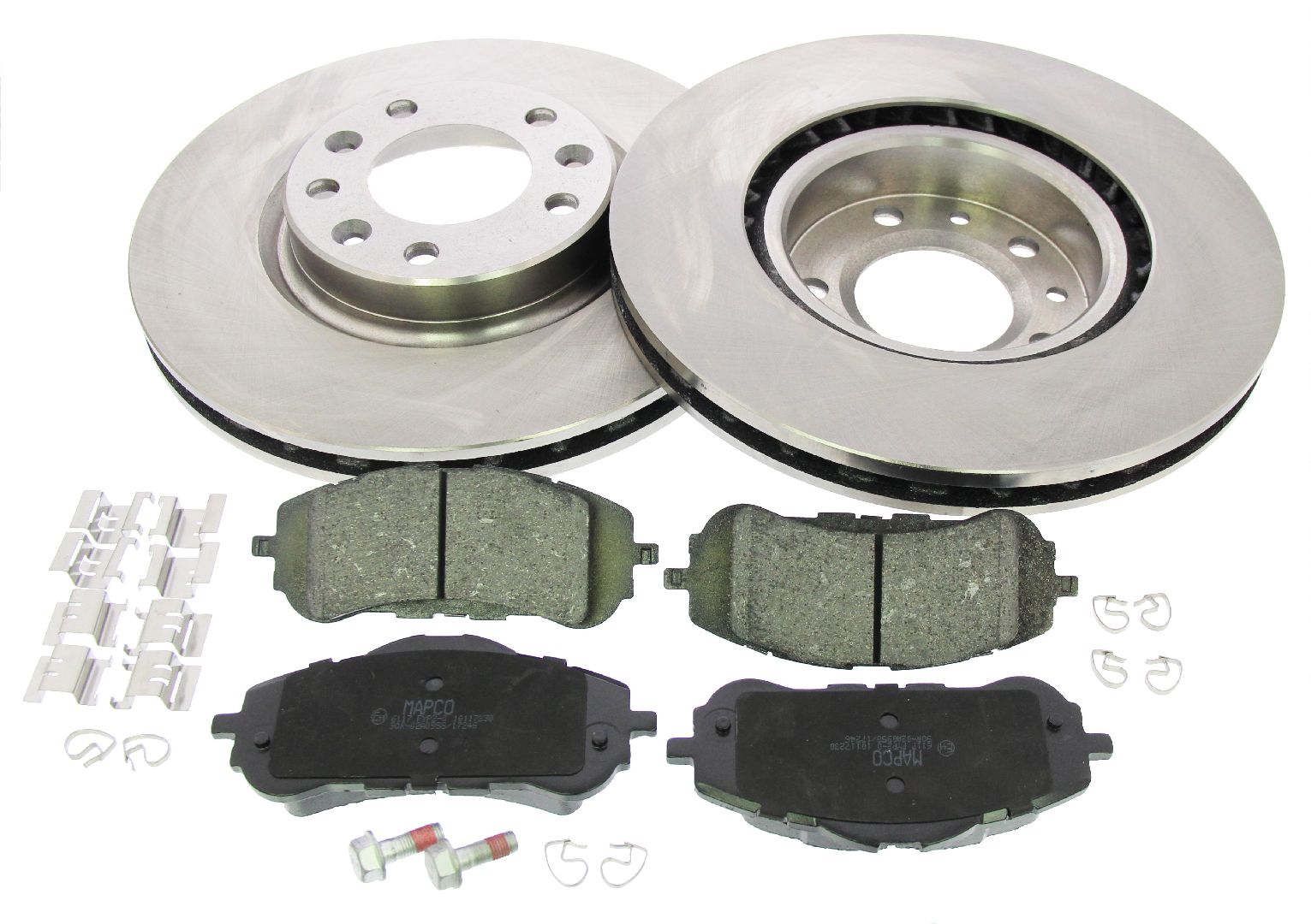 MAPCO Bremsesæt, skivebremser 47063 foraksel ventileret 283mm 26mm for CITROËN PEUGEOT