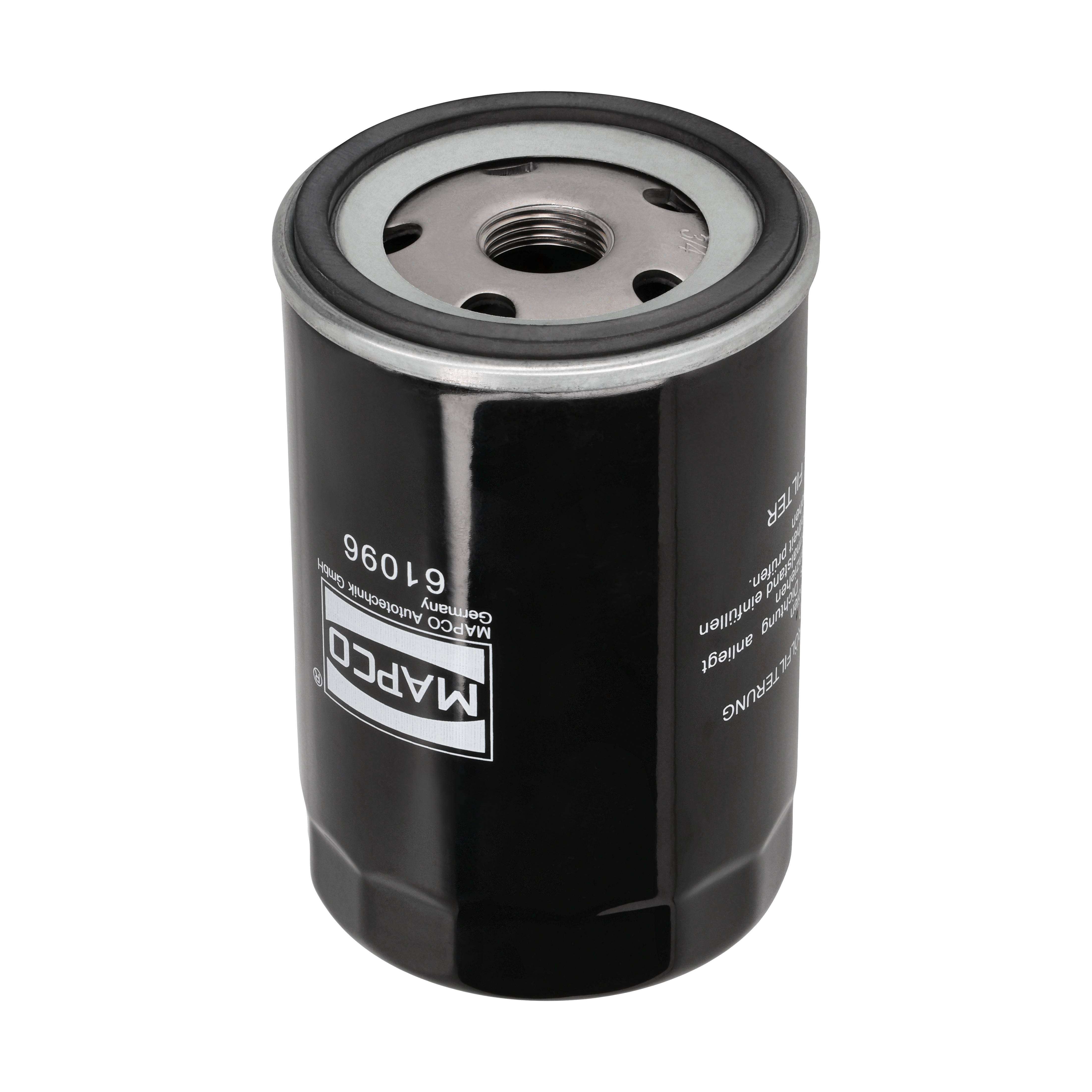 MAPCO Oliefilter 61096 Påskruet 120mm 3/4-16 UNF for AUDI VW VAG