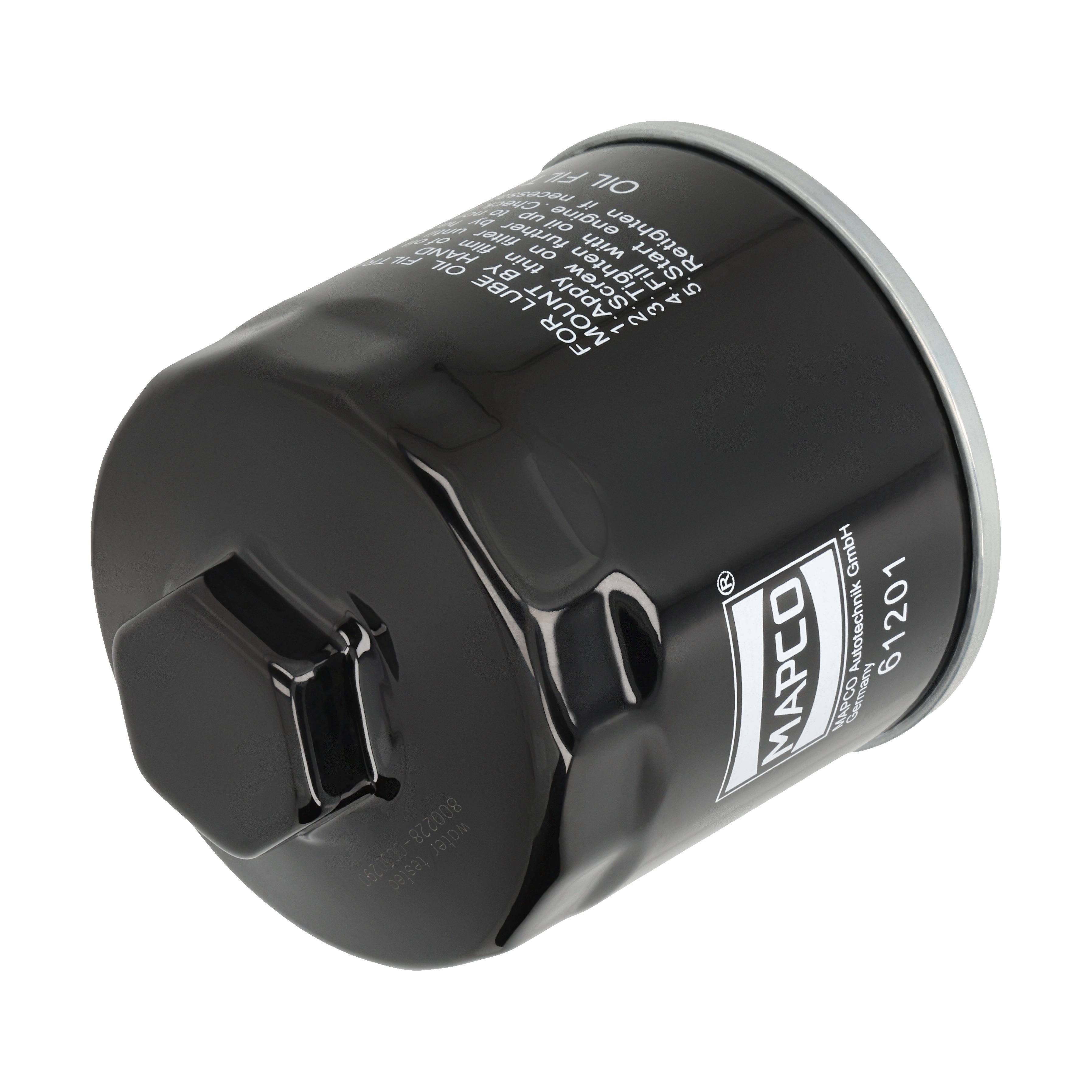 MAPCO Oliefilter 61201 Påskruet 92mm 3/4-16UNF for VAG