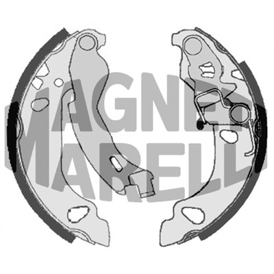 MAGNETI MARELLI Bremsebakke 360219196350 for FIAT