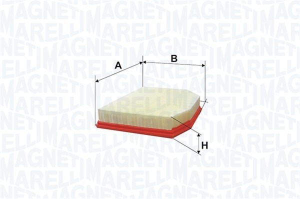 MAGNETI MARELLI Luftfilter 153071762360 Filterindsats 55mm for MINI