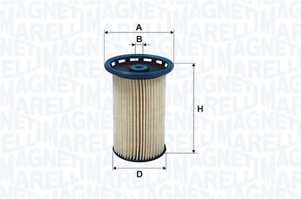 MAGNETI MARELLI Brændstof-filter 153071762480 med filtervarme diameter_4_mm_344|Diameter 4 [mm]|21 inner_diameter_mm_496|Indvendig diameter [mm]|10 ou