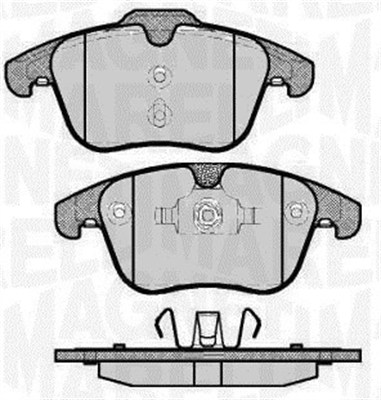MAGNETI MARELLI Bremseklodser 363916060263 for FORD FORD (CHANGAN) LAND ROVER MG (SAIC) VOLVO JAGUAR