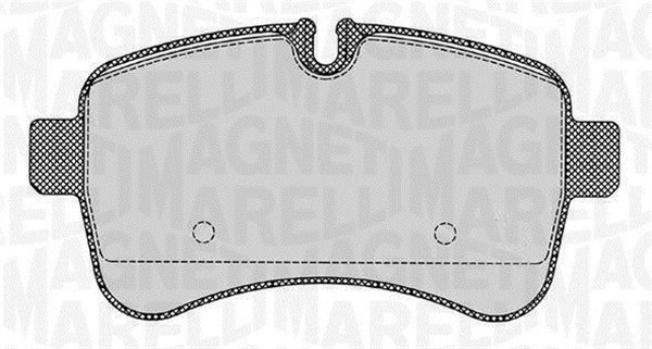 MAGNETI MARELLI Bremseklodser 363916060284 for IVECO