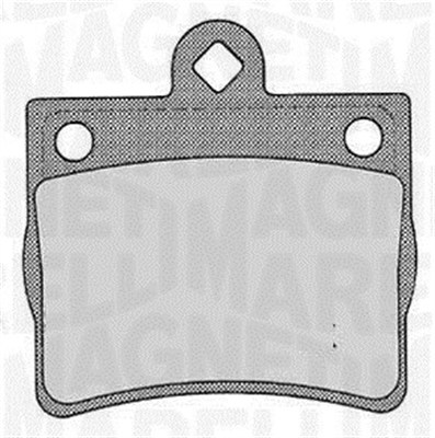 MAGNETI MARELLI Bremseklodser 363916060297 for MERCEDES-BENZ