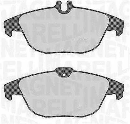 MAGNETI MARELLI Bremseklodser 363916060314 for MERCEDES-BENZ