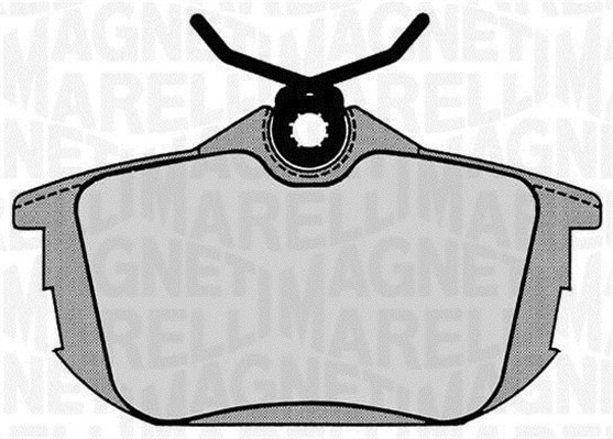 MAGNETI MARELLI Bremseklodser 363916060336 for VOLVO MITSUBISHI PROTON SMART