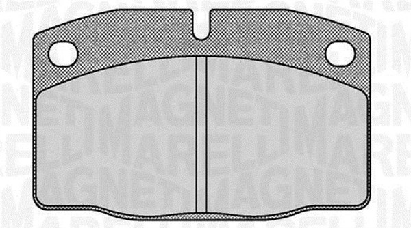 MAGNETI MARELLI Bremseklodser 363916060354 for OPEL VAUXHALL