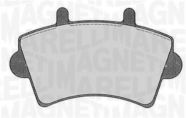 MAGNETI MARELLI Bremseklodser 363916060366 for OPEL VAUXHALL NISSAN RENAULT