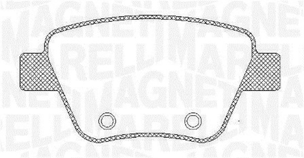 MAGNETI MARELLI Bremseklodser 363916060441 for VW AUDI