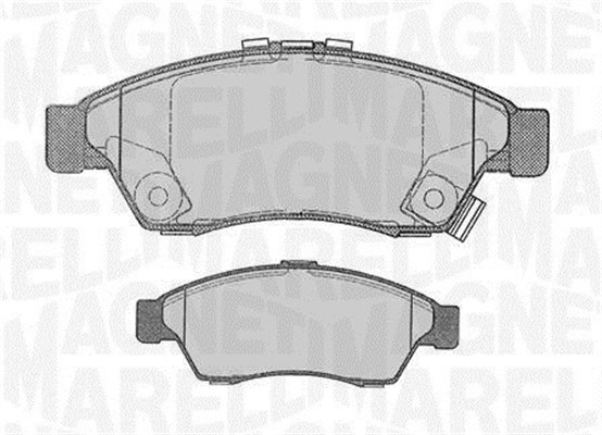 MAGNETI MARELLI Bremseklodser 363916060490 for SUZUKI