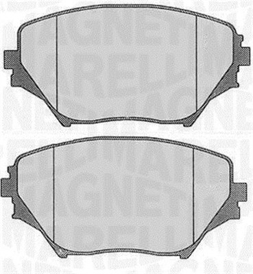 MAGNETI MARELLI Bremseklodser 363916060577 for TOYOTA