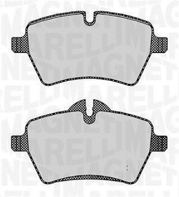 MAGNETI MARELLI Bremseklodser 363916060619 for MINI