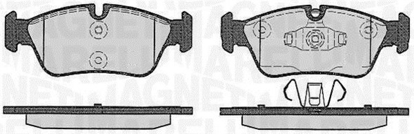 MAGNETI MARELLI Bremseklodser 363916060622 for BMW BMW (BRILLIANCE)